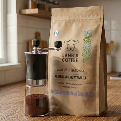 Pack Molinillo manual + Café de Especialidad Guatemala