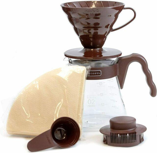 MÉTODO V60 02 HARIO KIT DRIPPER PLÁSTICO